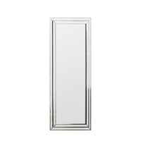 Gallery Interiors Chambery Leaner Mirror in Pewter