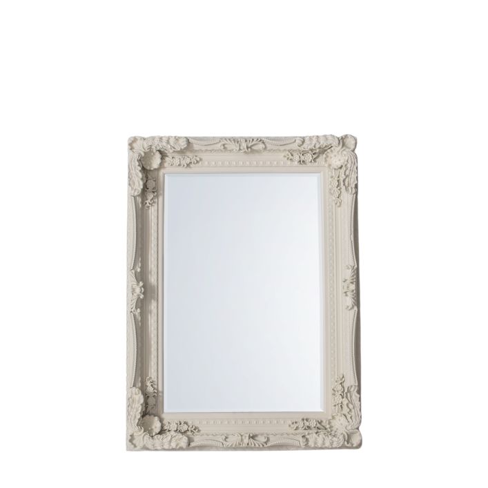  GalleryDirect-Gallery Interiors Carved Louis Mirror Cream-Cream 165 