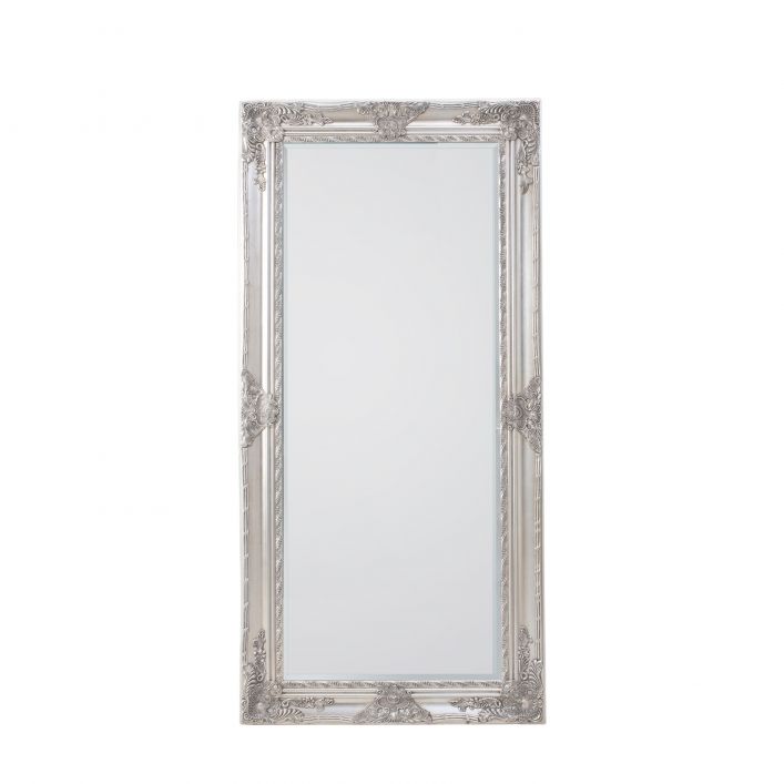 Gallery Interiors Harrow Leaner Mirror Silver