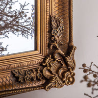 Gallery Interiors Abbey Rectangle Mirror in Gold