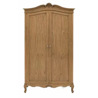 Gallery Interiors Chic 2 Door Weathered Wardrobe