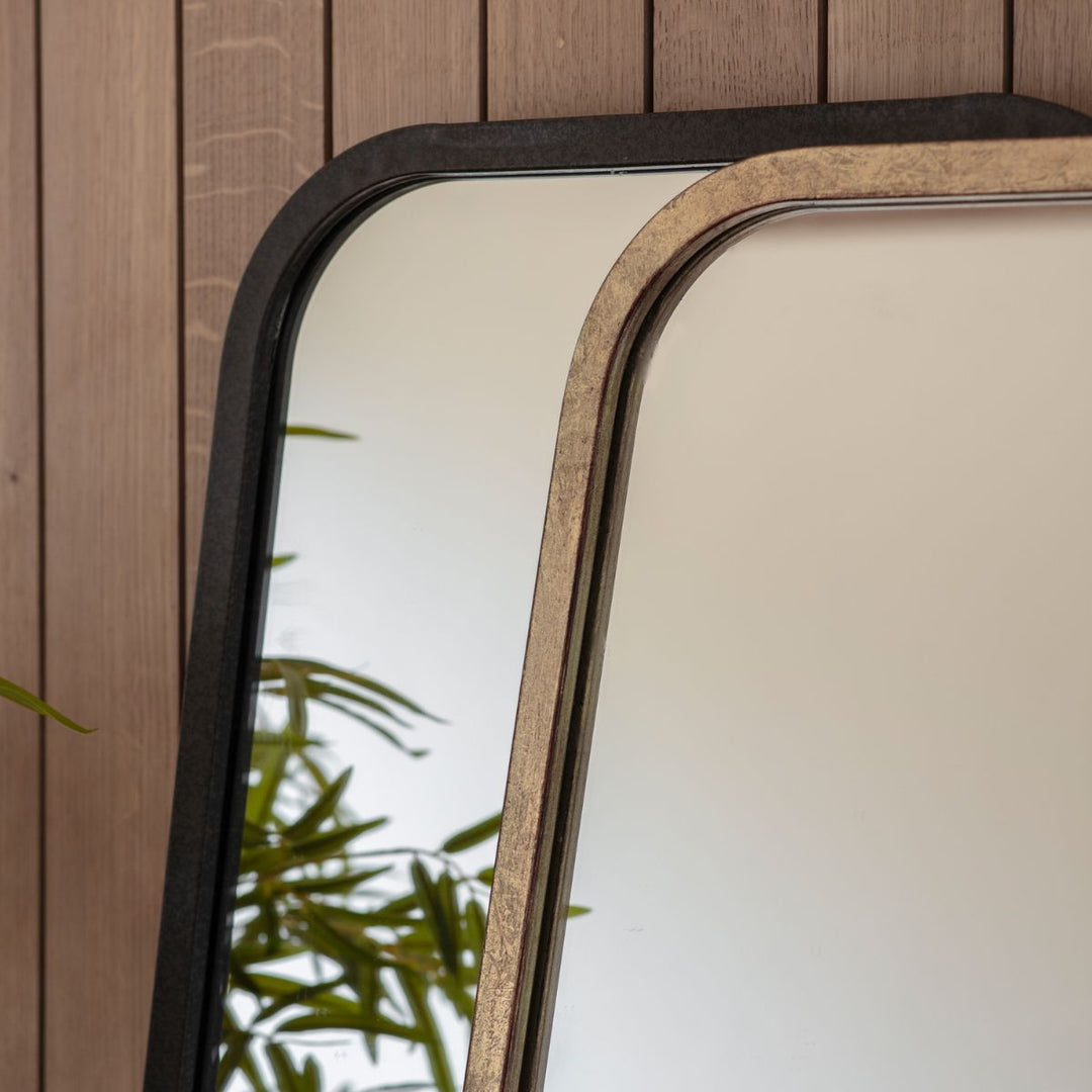 Kurva Wall Mirror 81x61cm - Gold