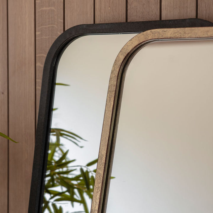 Kurva Wall Mirror 81x61cm - Gold