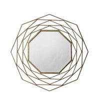 Gallery Interiors Estella Mirror in Gold