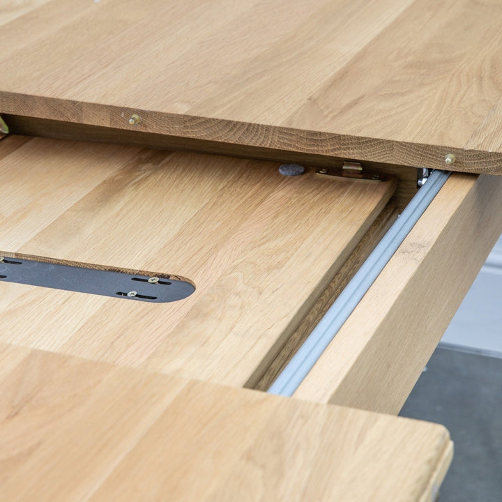 Wycombe 6-8 Seater Extending Rectangular Dining Table GalleryDirect 3