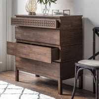 Gallery Interiors Boho Retreat 4 Drawer Chest