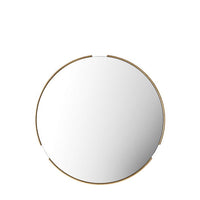 Gallery Interiors Fitzroy Round Mirror Gold