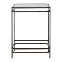 Gallery Interiors Hudson Living Rousham Side Table in Bronze