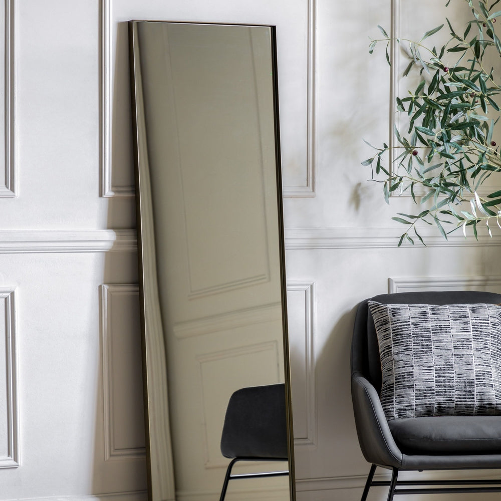 Hurston Leaner Mirror 170x50cm - Bronze