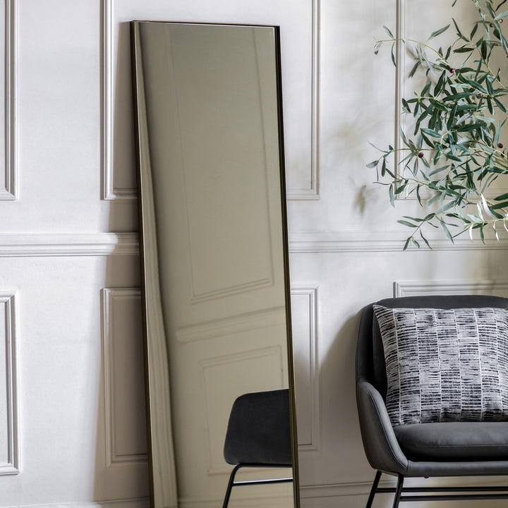 Hurston Leaner Mirror 170x50cm - Bronze