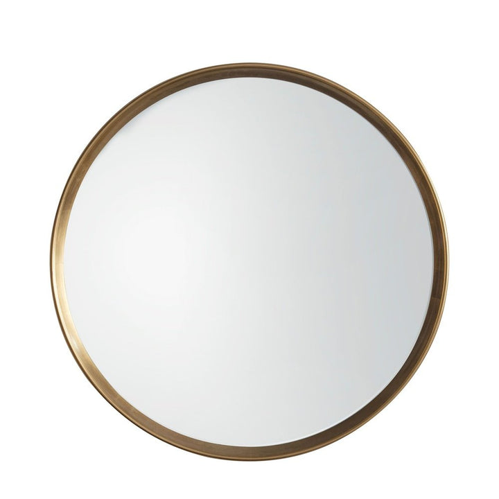 Harvey Round Mirror in Gold GalleryDirect 1