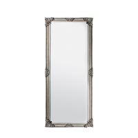 Gallery Interiors Fiennes Leaner Mirror Silver