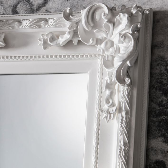 Gallery Interiors Altori Rectangle Mirror White