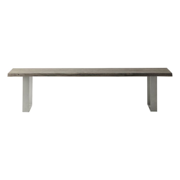 Gallery Interiors Huntington Dining Bench Grey | Outlet