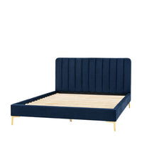 Gallery Interiors Kendra Bedstead in Indigo