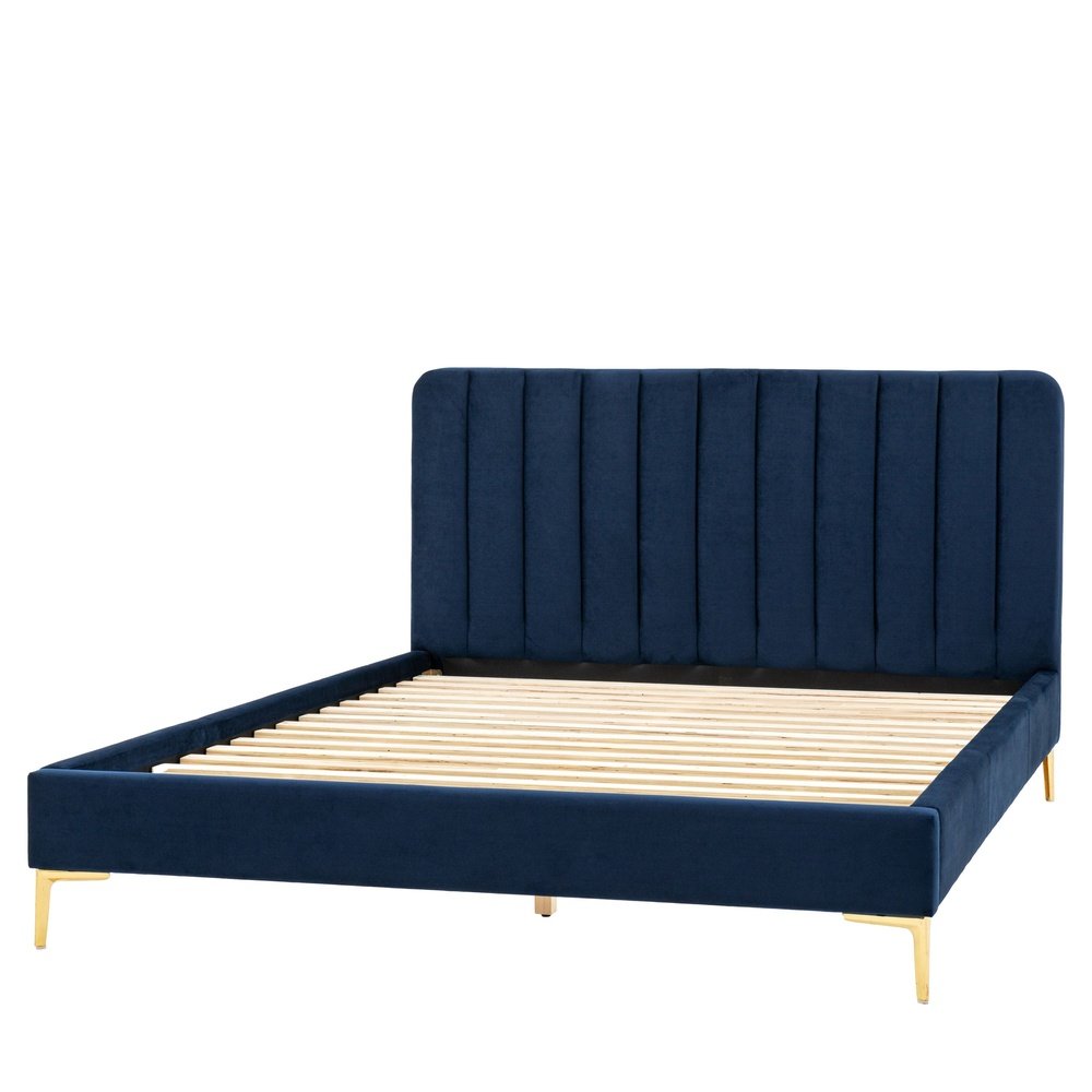 Gallery Interiors Kendra Bedstead in Indigo