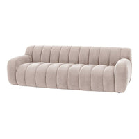 Gallery Interiors Cresta 3 Seater Sofa in Cream