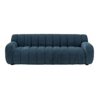 Gallery Interiors Cresta 3 Seater Sofa in Dusty Blue