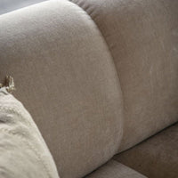 Gallery Interiors Alton 3 Seater Sofa in Cream