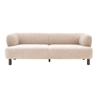 Gallery Interiors Alton 3 Seater Sofa in Cream