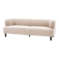 Gallery Interiors Alton 3 Seater Sofa in Cream