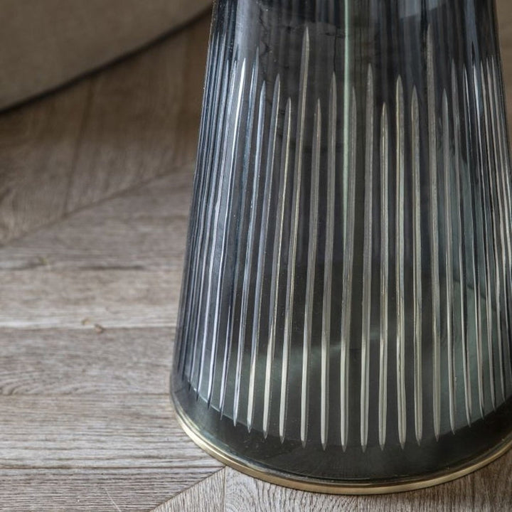 Selene Marble Top Round Side Table - Blue GalleryDirect 4