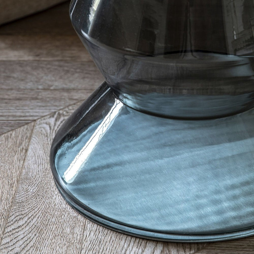 Tuscany Marble Top Round Side Table - Clear GalleryDirect 3