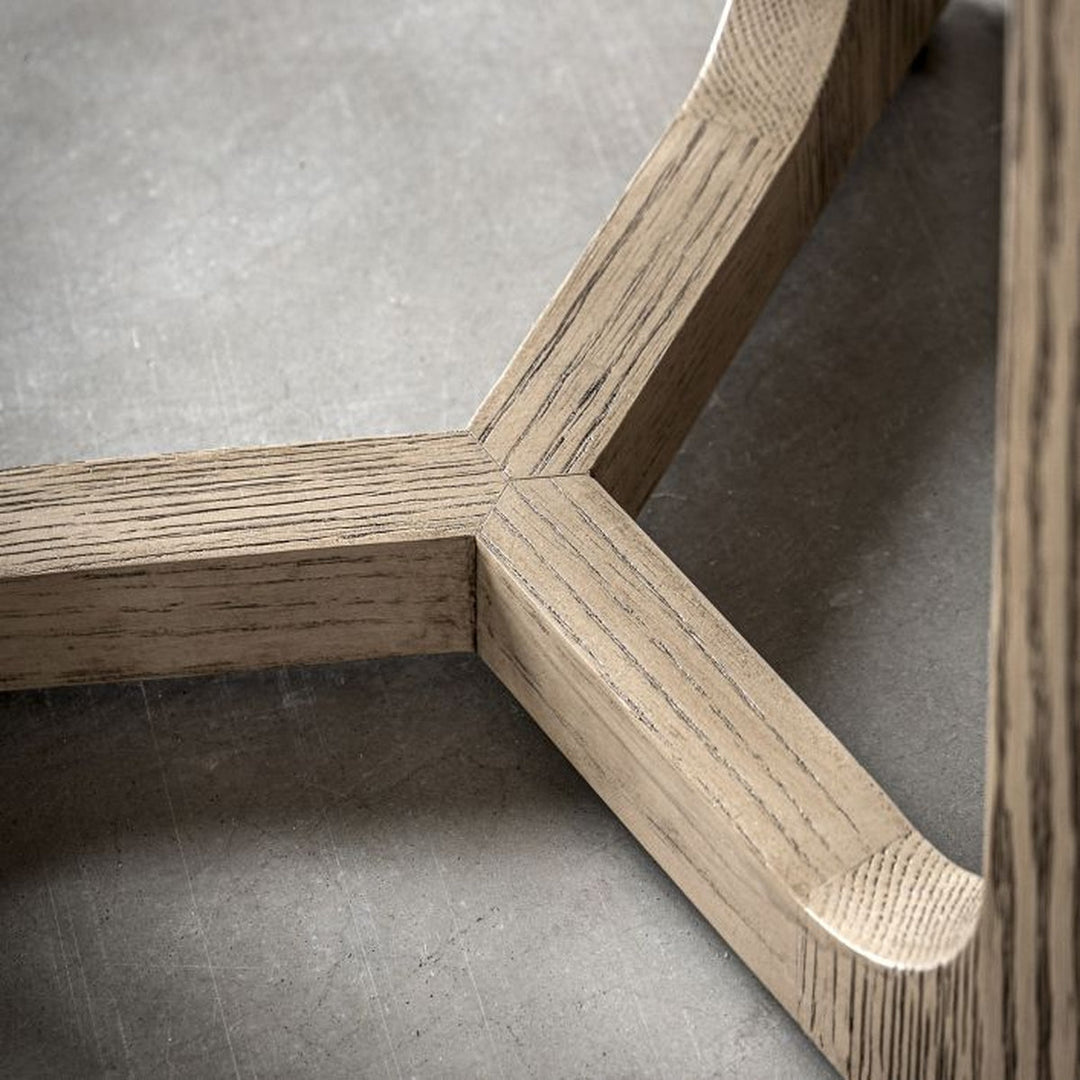 Croft Round Side Table - Smoke GalleryDirect 3