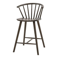 Gallery Interiors Croft Barstool in Mocha