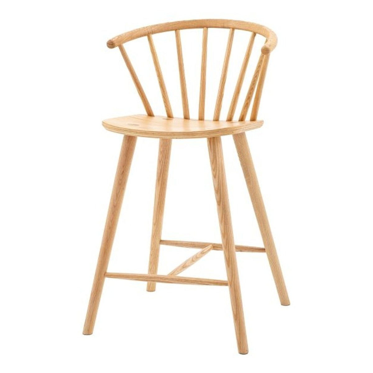 Gallery Interiors Croft Barstool in Natural