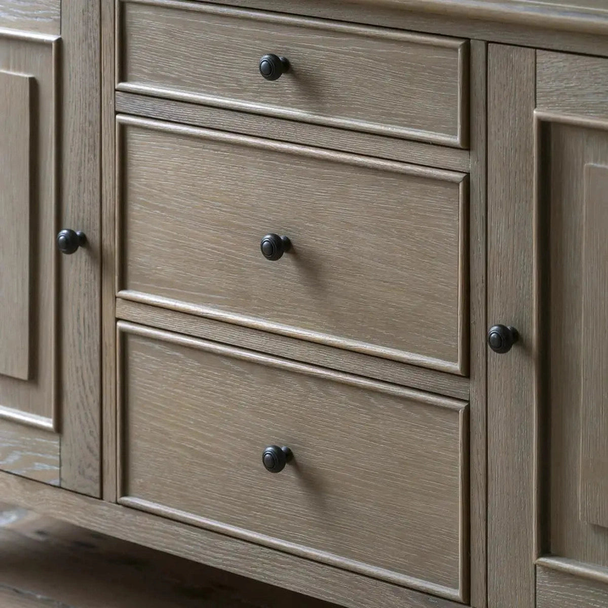 Gallery Interiors Abingdon 2 Door 3 Drawer Sideboard