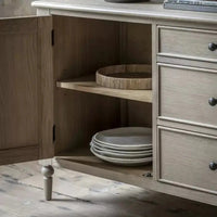 Gallery Interiors Abingdon 2 Door 3 Drawer Sideboard