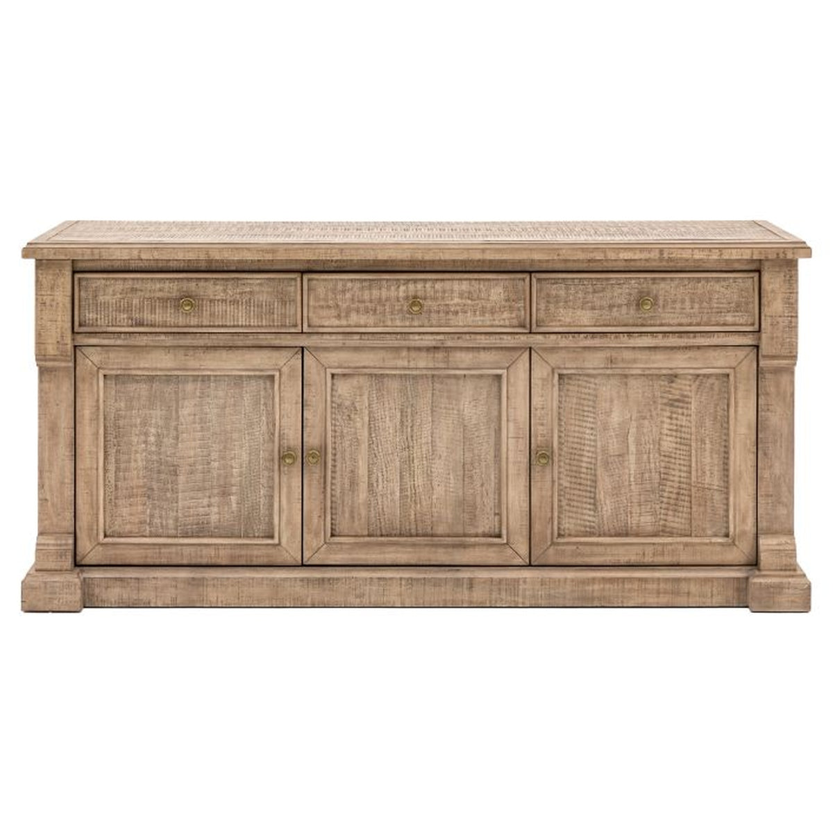 Gallery Interiors Newbury 3 Door 3 Drawer Sideboard