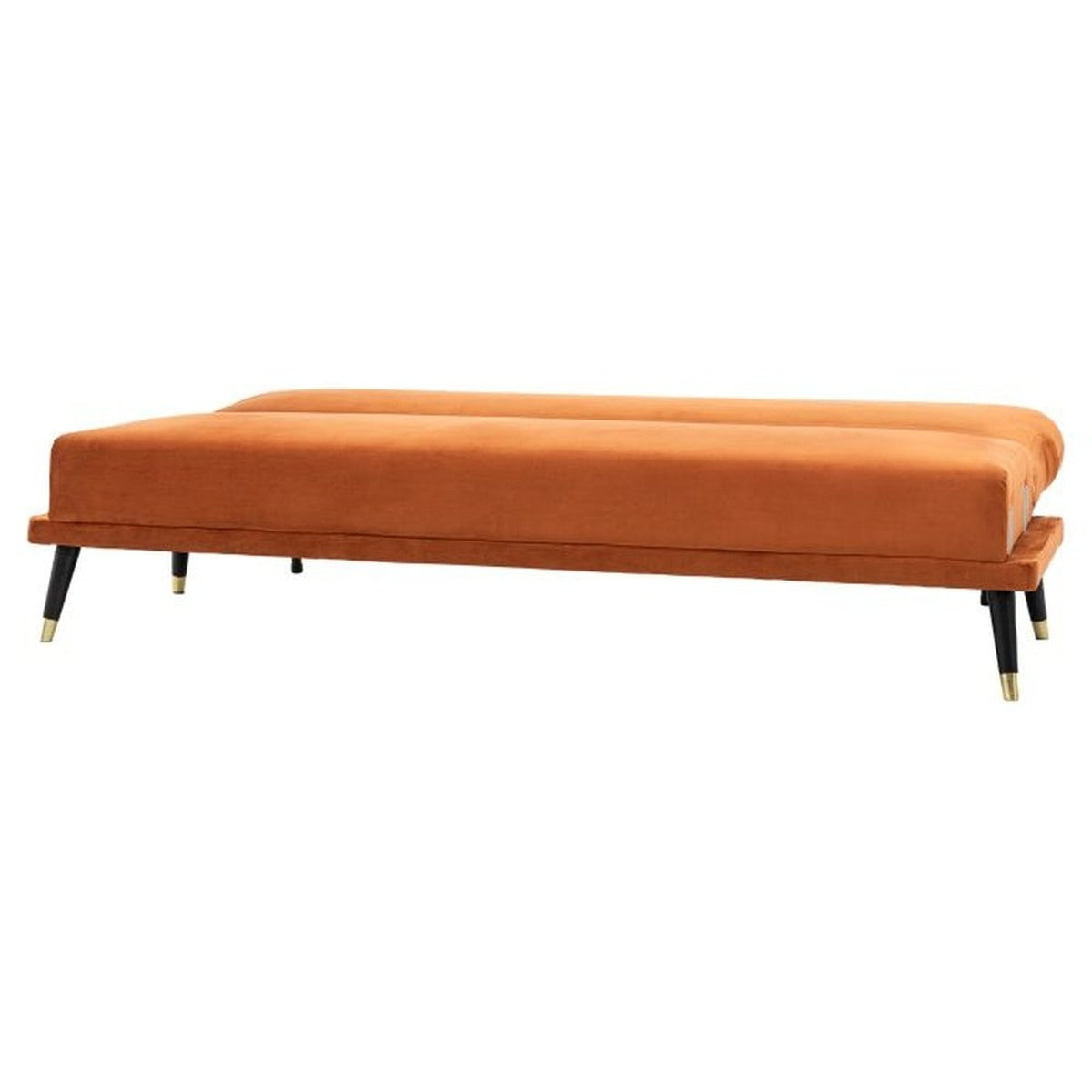 Gallery Interiors Nelson Sofa Bed in Rust