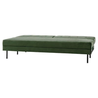 Gallery Interiors Leighton Sofa Bed in Bottle Green