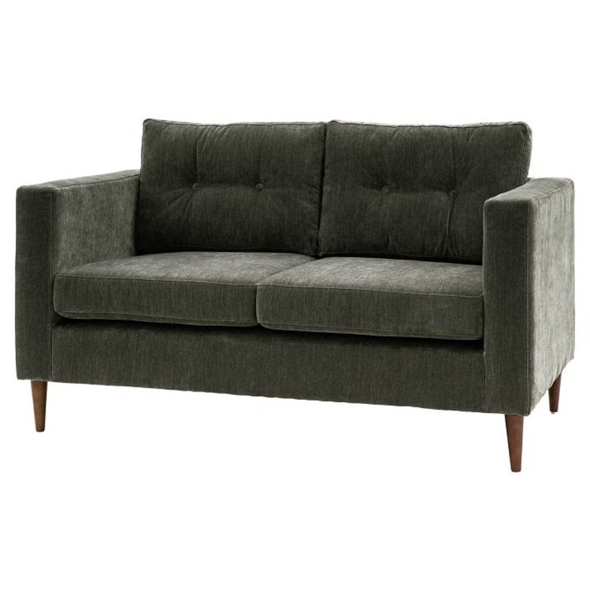 Gallery Interiors Greville 2 Seater Sofa in Forest