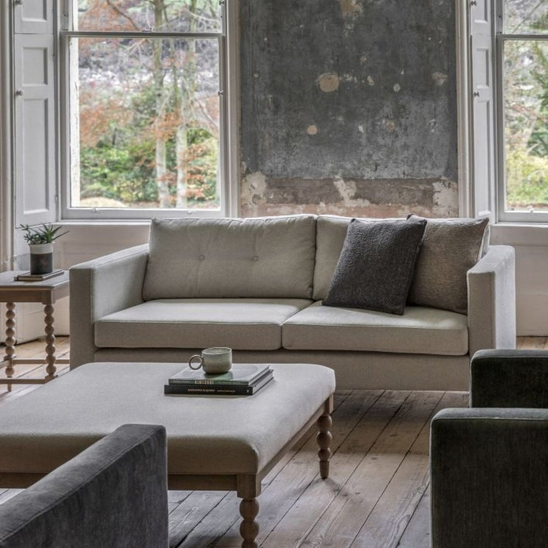 Greville 3 Seater Sofa - Natural GalleryDirect 3