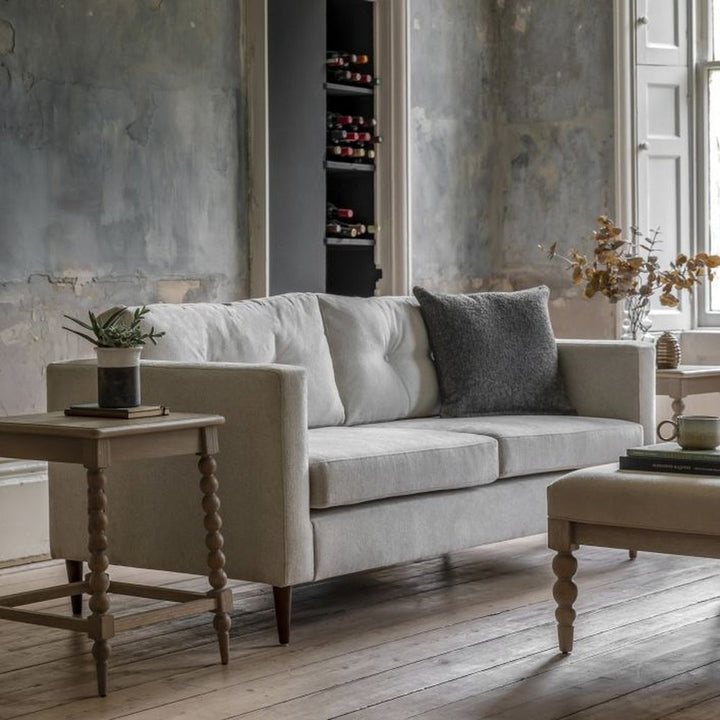 Greville 3 Seater Sofa - Natural GalleryDirect 2