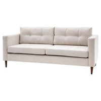 Gallery Interiors Greville 3 Seater Sofa in Natural