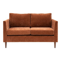 Gallery Interiors Chesterfield Sofa 2 Seater in Rust