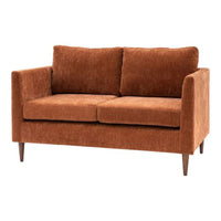 Gallery Interiors Chesterfield Sofa 2 Seater in Rust