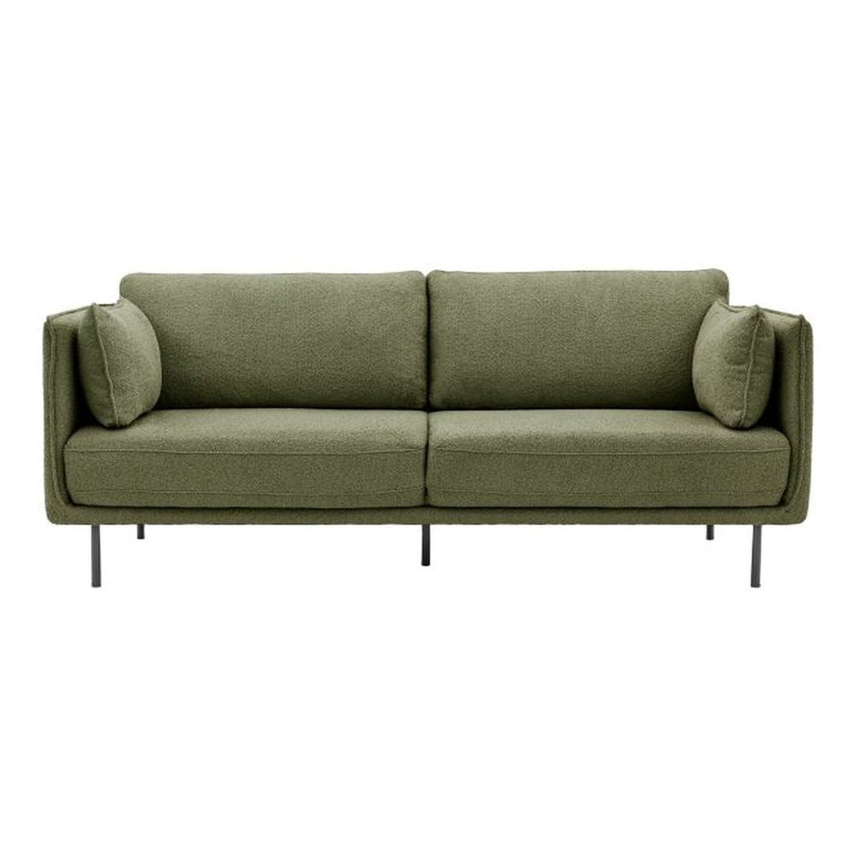 Gallery Interiors Quintess Sofa in Verdant Green Boucle