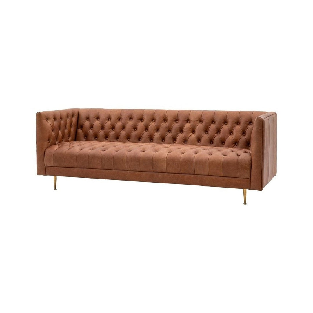 Daldo Sofa - Antique Brown Leather GalleryDirect 6