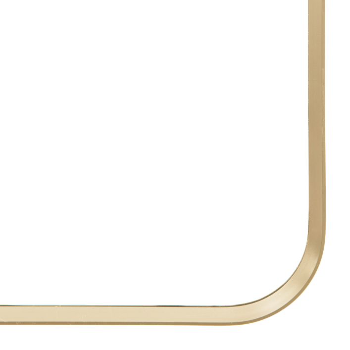 Gallery Interiors Aegis Leaner Mirror in Gold