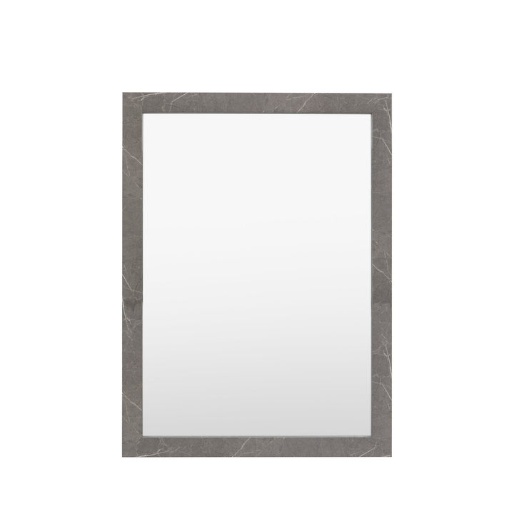 Romano Mirror 77x57cm - Marbled Grey GalleryDirect 1
