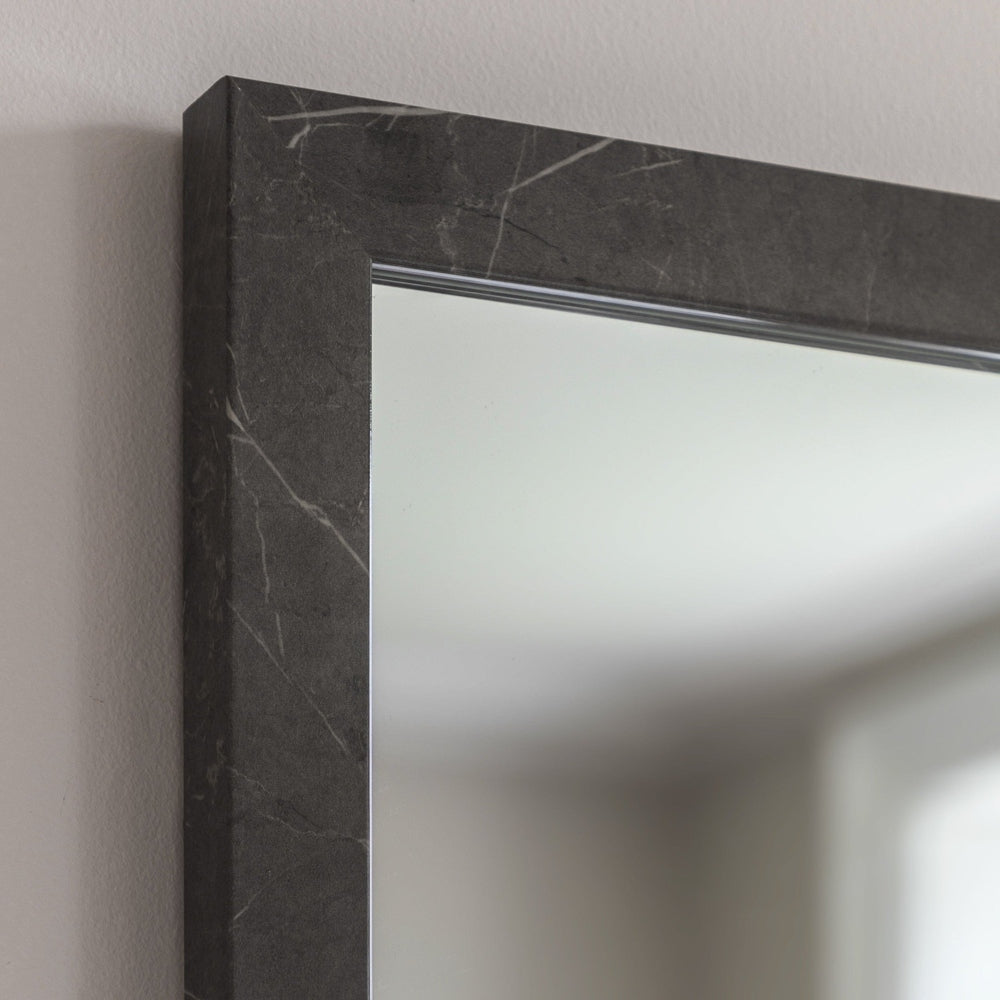 Romano Mirror 77x57cm - Marbled Grey GalleryDirect 4