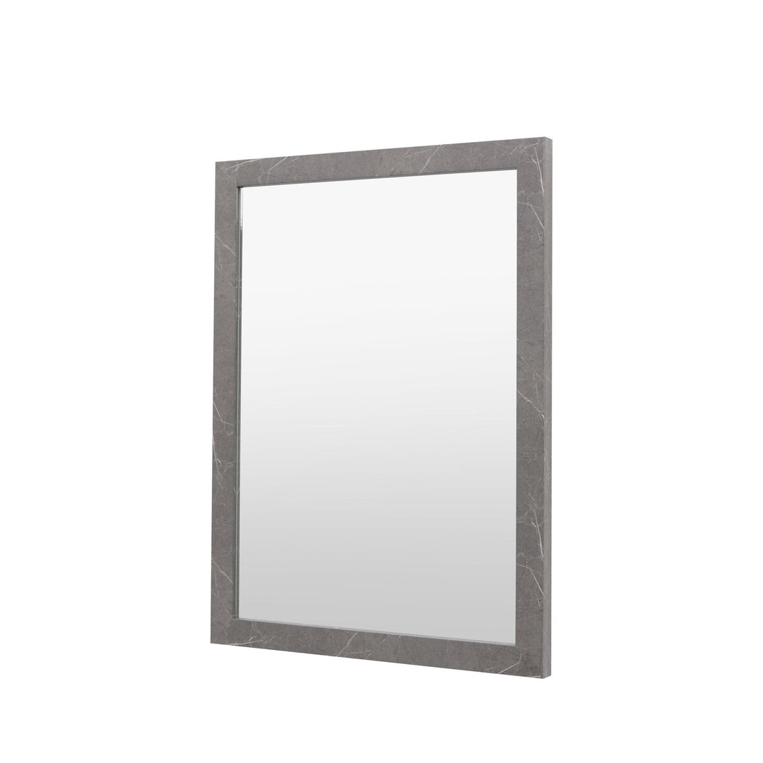 Romano Mirror 77x57cm - Marbled Grey GalleryDirect 5