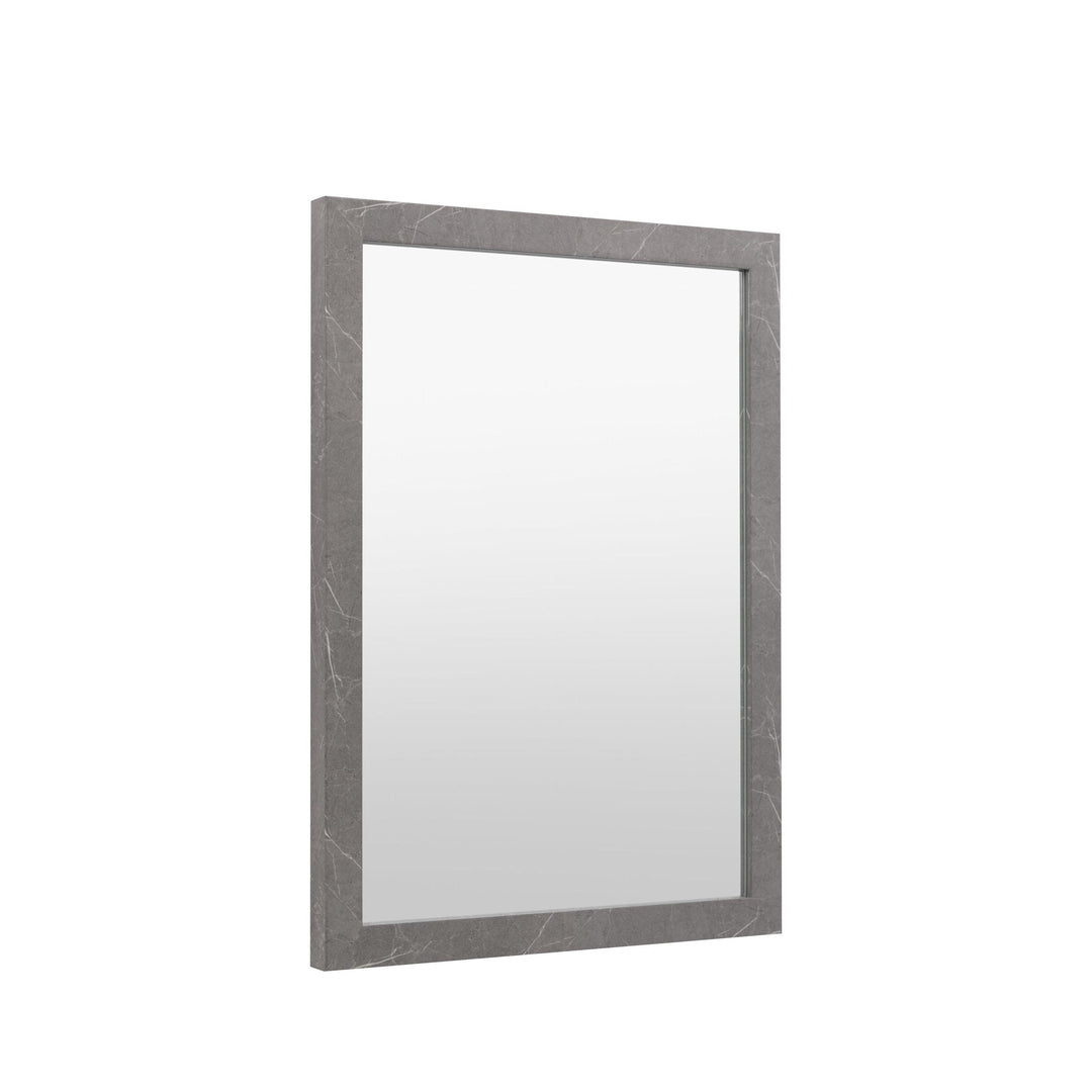 Romano Mirror 77x57cm - Marbled Grey GalleryDirect 6