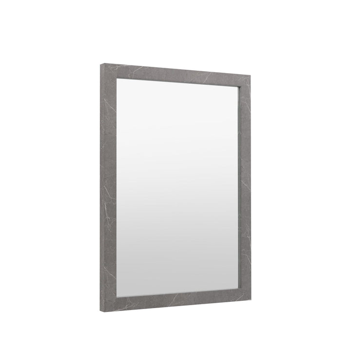 Romano Mirror 77x57cm - Marbled Grey GalleryDirect 6