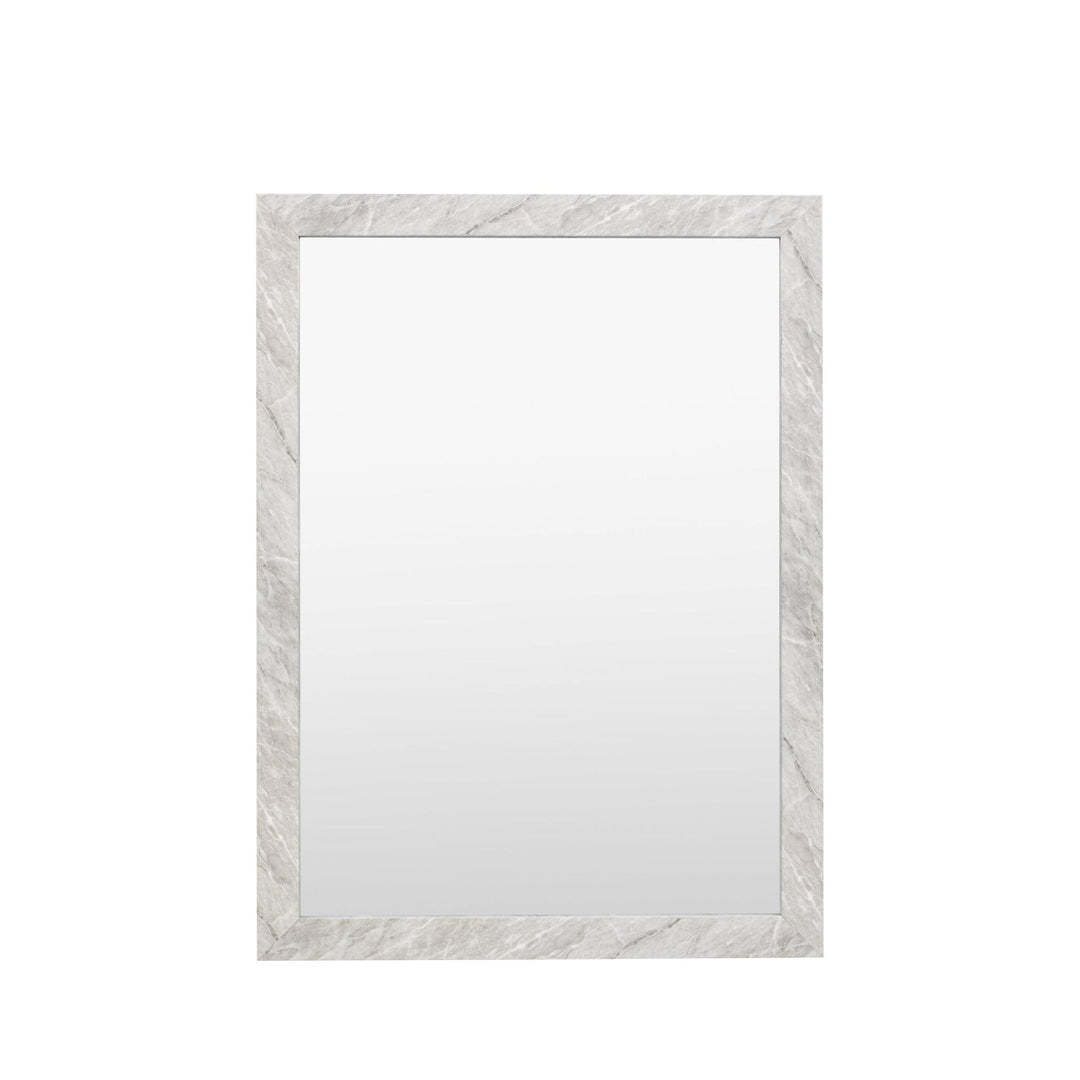 Romano Mirror 77x57cm - Marbled White GalleryDirect 1